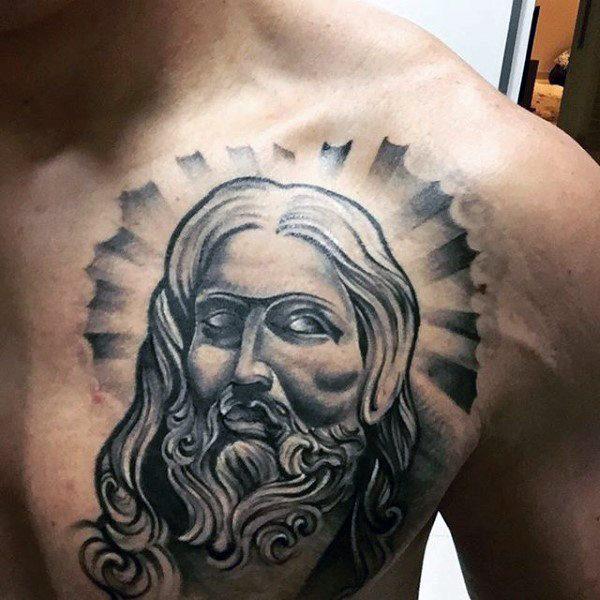 Иисус Христос татуировка 344