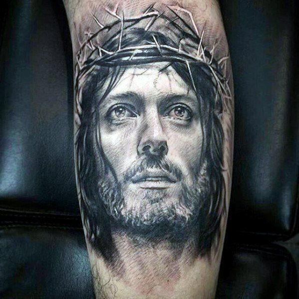 Иисус Христос татуировка 358