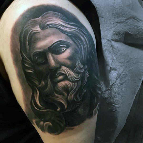 Иисус Христос татуировка 36
