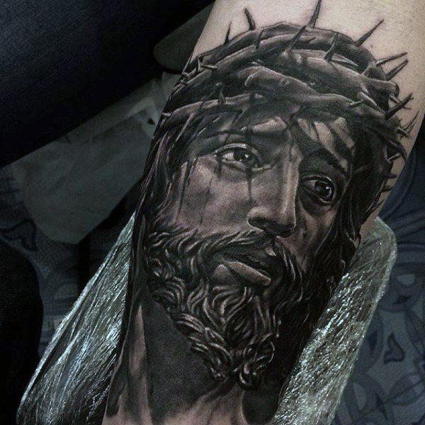 Иисус Христос татуировка 98
