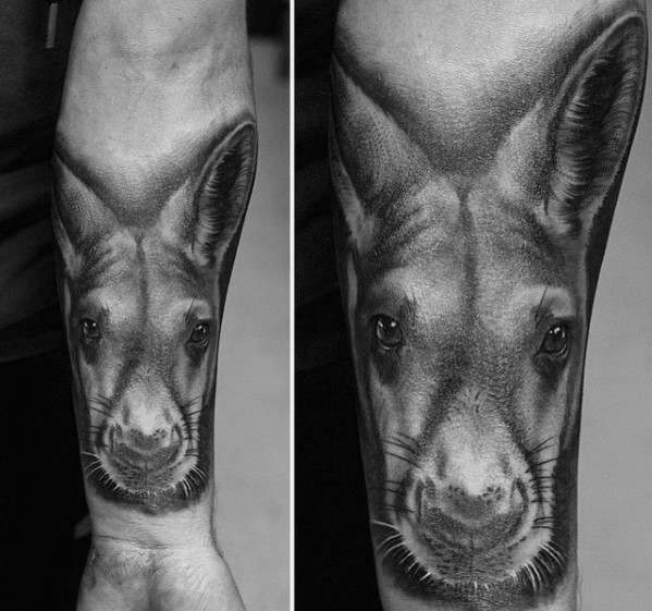 кенгуру татуировка 17