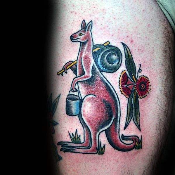 кенгуру татуировка 53