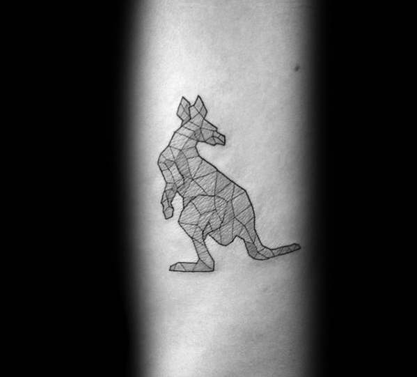 кенгуру татуировка 87