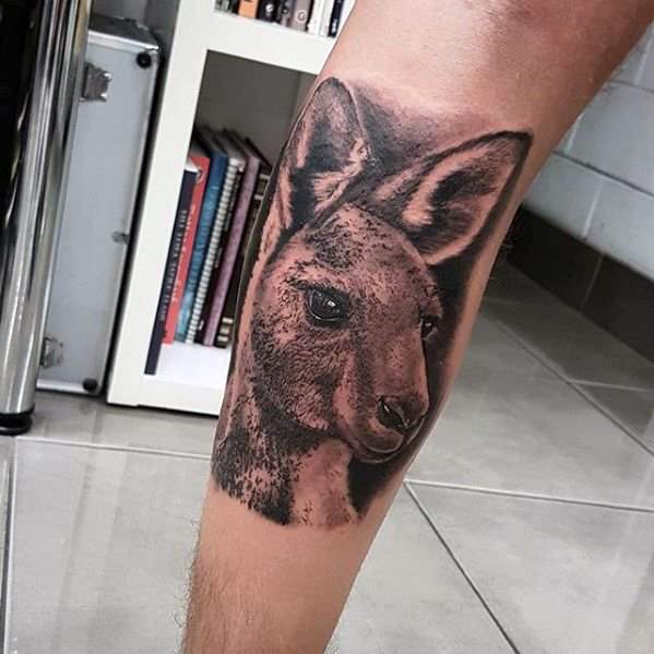 кенгуру татуировка 93