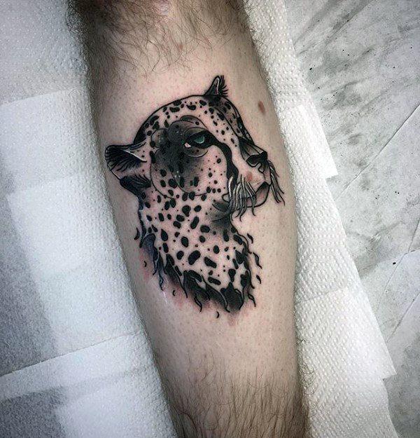 леопард тату 290