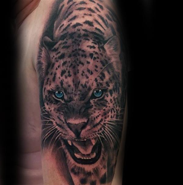 леопард тату 293