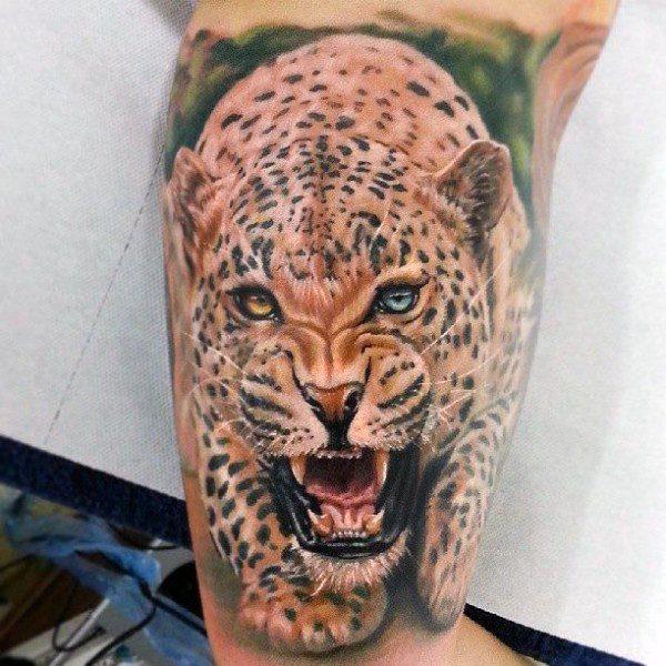 леопард тату 473