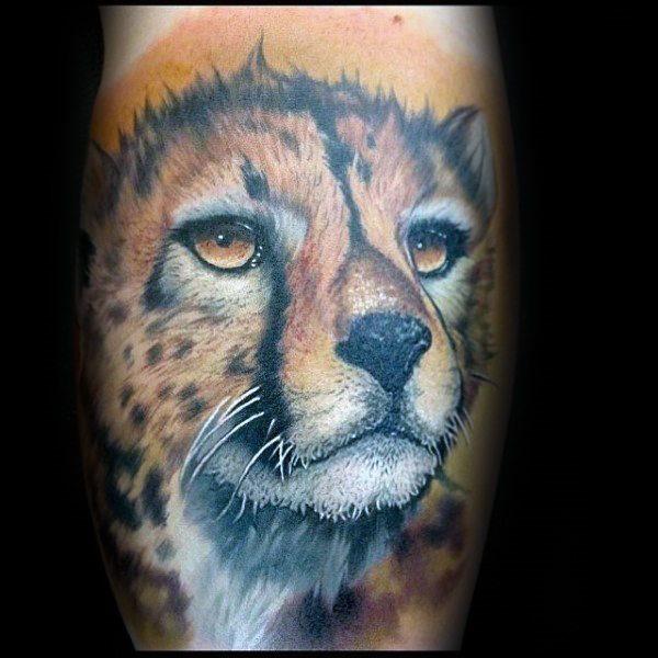 леопард тату 545