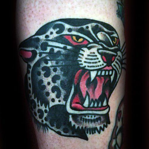 леопард тату 632