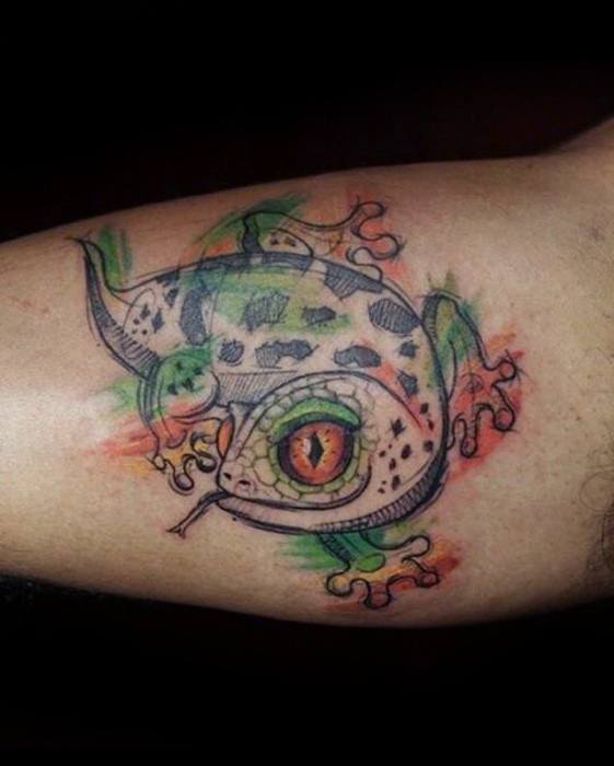 lezard gecko татуировка 27