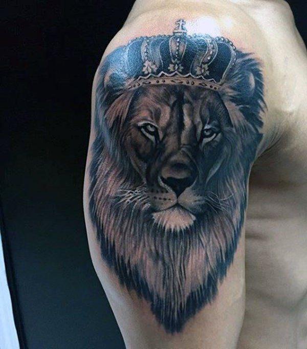 лев татуировка 152
