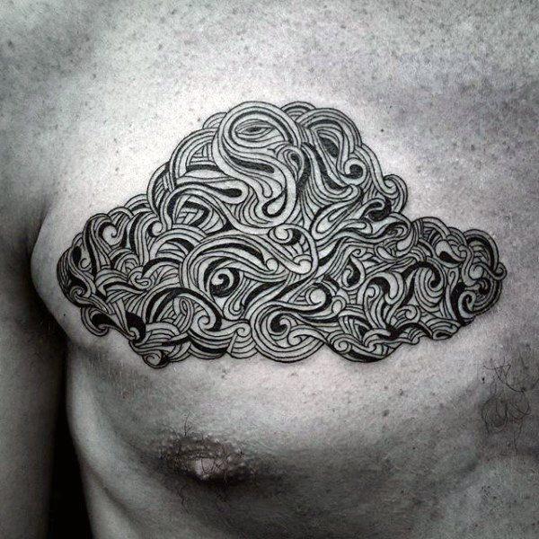 татуировка облако 143