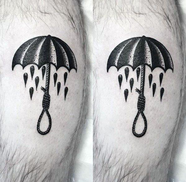 зонтик татуировки 01