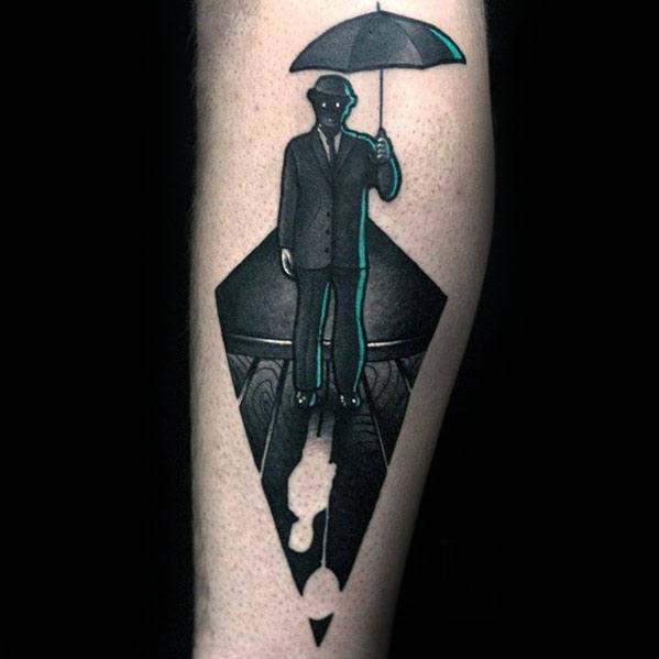 зонтик татуировки 16