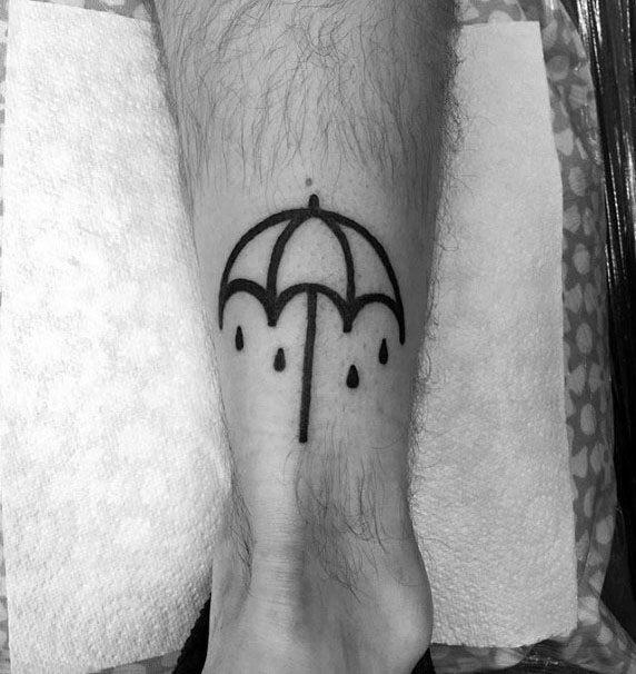татуировка зонт 85