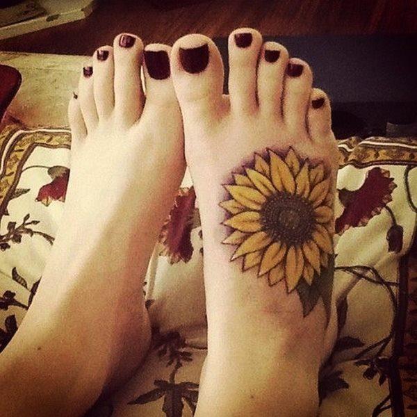 татуировка на ноге 372