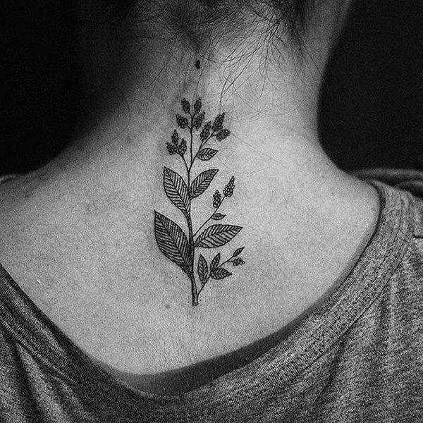 татуировка вьющееся растение 138