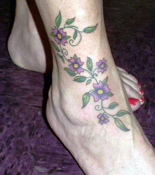 татуировка вьющееся растение 368