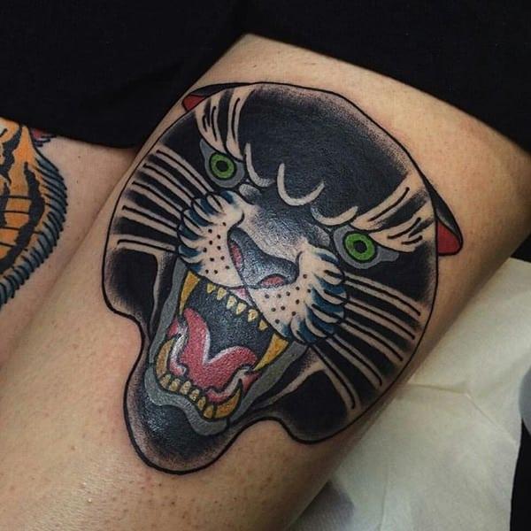 пантера пума татуировка 114