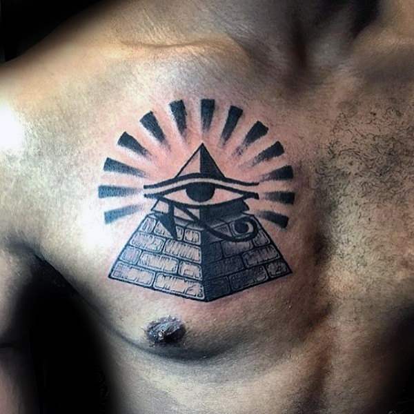 Татуировка Египетская пирамида