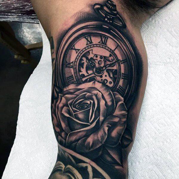 роза татуировка 37