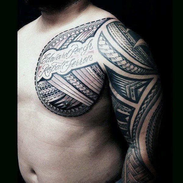 Самоанская татуировка 12