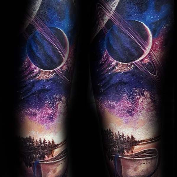 татуировка сатурн 38