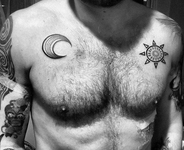 Что означает татуировка черное солнце