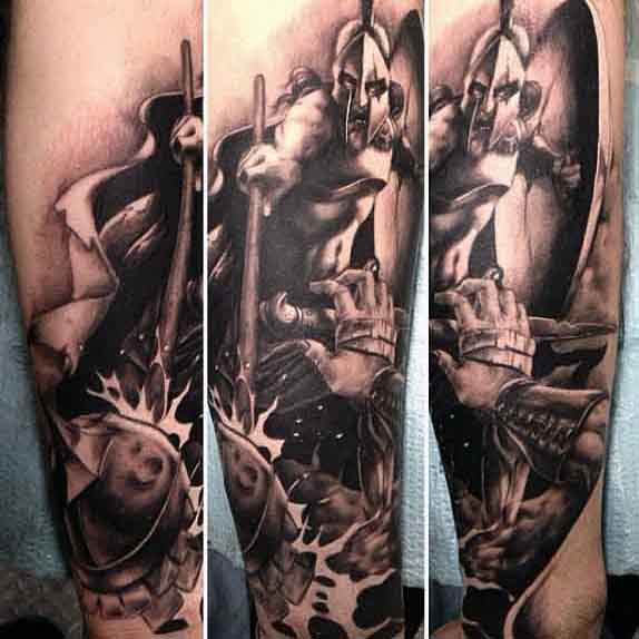 спартанские татуировки 16