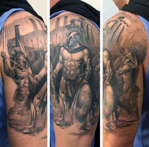спартанские татуировки 85