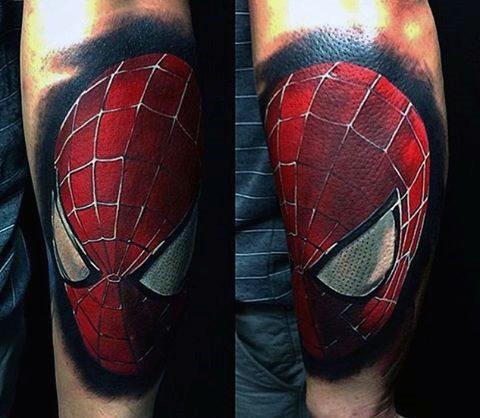 татуировка человек паук 137