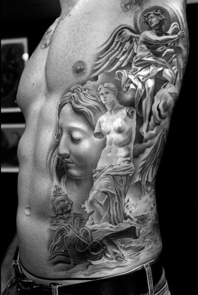 римская статуя татуировки 111