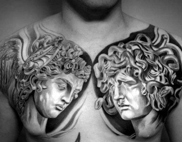 римская статуя татуировка 43