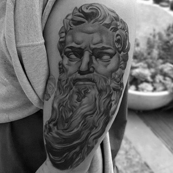 римская статуя татуировка 81
