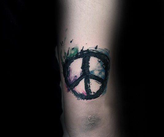 татуировка символ мира 13