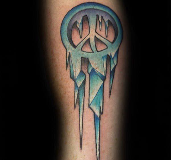 татуировка символ мира 17