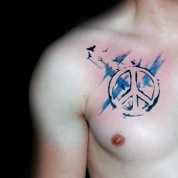 татуировка символ мира 19