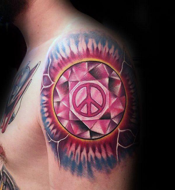 татуировка символ мира 23