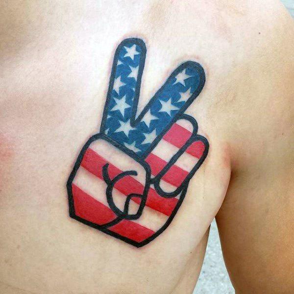 татуировка символ мира 35