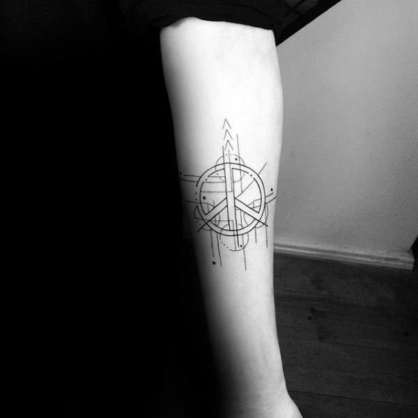 татуировка символ мира 39