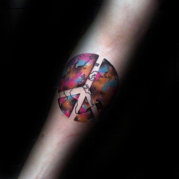 татуировка символ мира 57