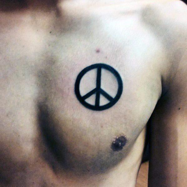 татуировка символ мира 75