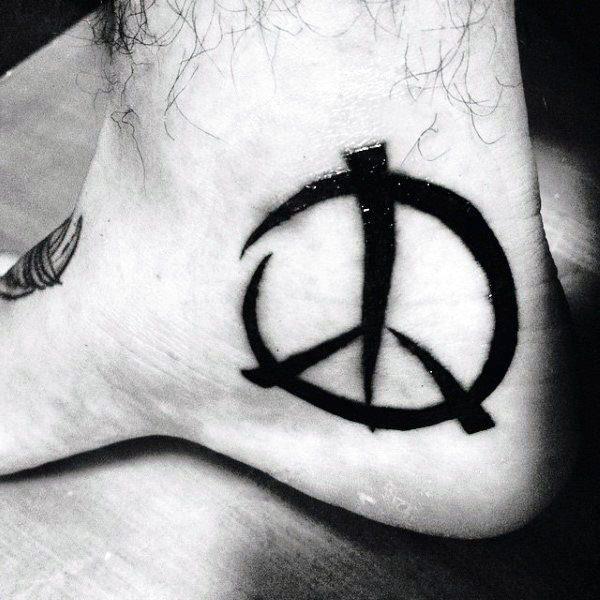 татуировка символ мира 91