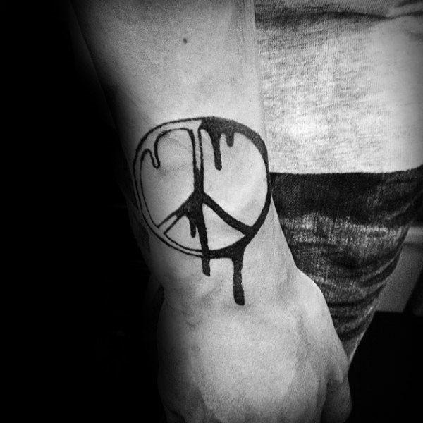 татуировка символ мира 99