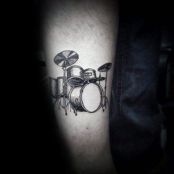 барабан татуировка барабан 174