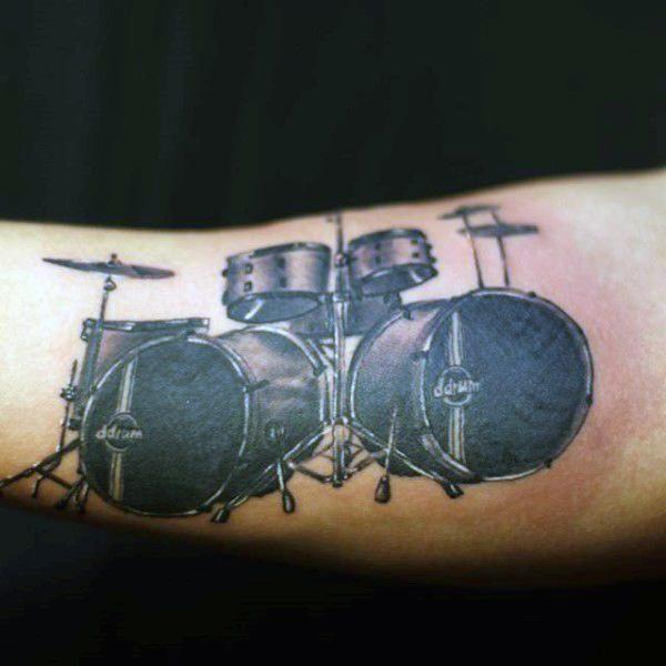 барабан барабан татуировка 72