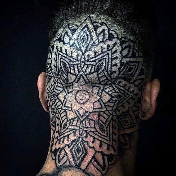 татуировка на голове 101