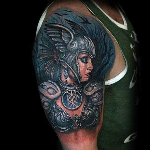 65 Valkyrie Tattoos (And Their Meaning) TatRing
