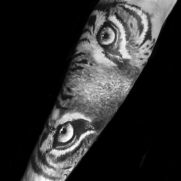 тату тигровый глаз 13