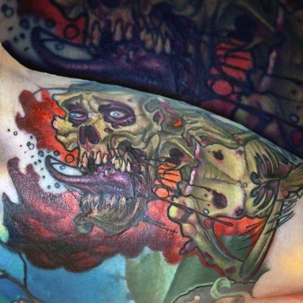 зомби татуировка 133